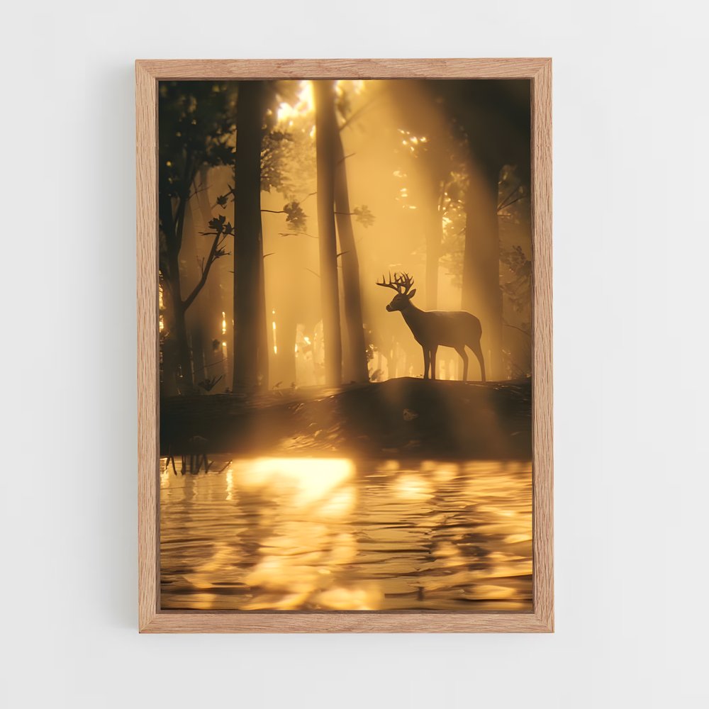 Poster L'Élan du Silence – affiche Red Dead Redemption (vue 4)